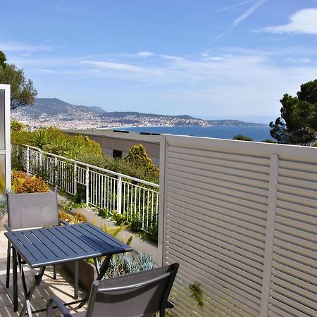 Ferienwohnung La Terrasse De La Reine Nizza Exterior foto